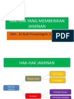 Hak-Hak Yang Memberikan Jaminan