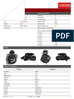 Product card for 12V 3.2kW starter motor