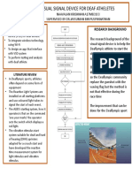 Visual Signal Device For Deaf Atheletes: Objectives