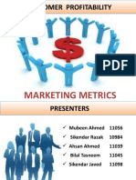 Customer Profitability - Marketing Metrics
