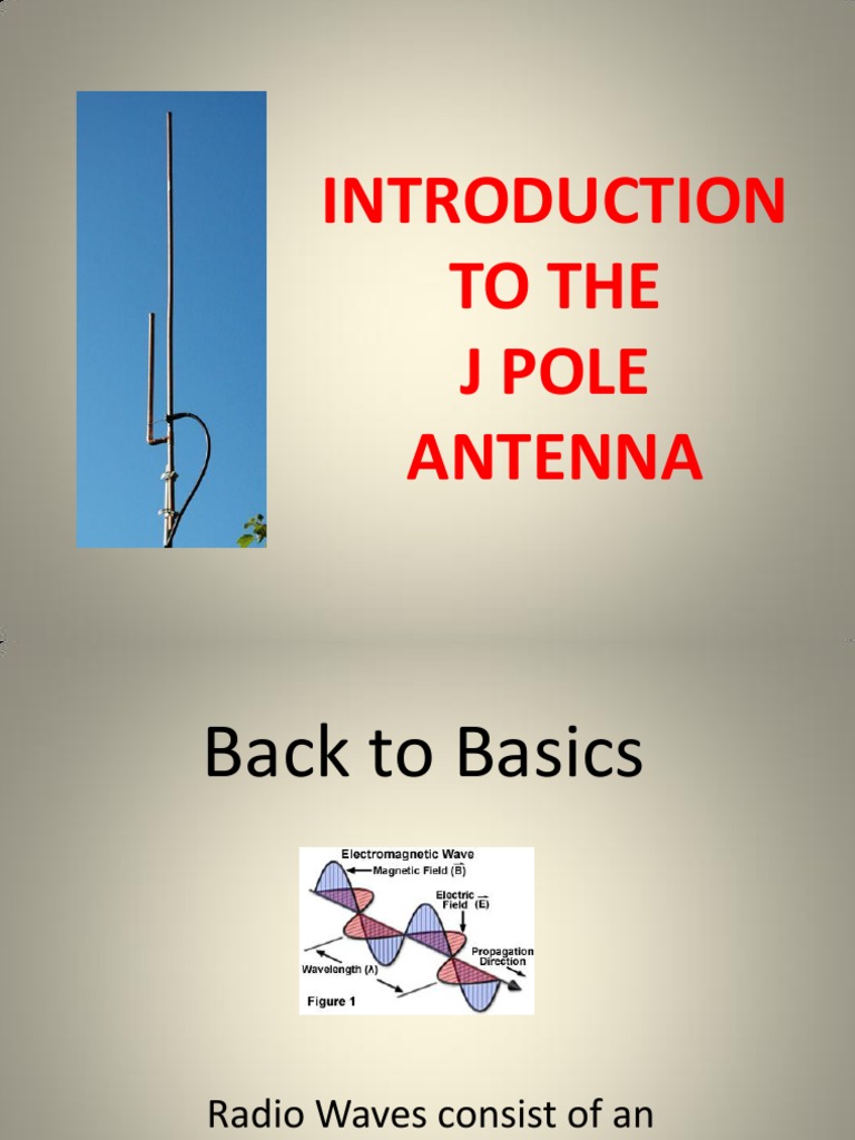 Jpole Presentation Rev2 PDF Antenna (Radio) Coaxial Cable
