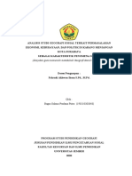 Analisis Studi Geografi Sosial