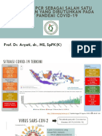 Multiplex PCR Sebagai Salah Satu Pemeriksaan Yang Dibutuhkan Pada Saat Pandemi Covid-19