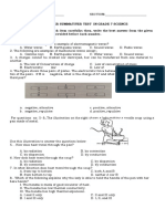 3rd Periodic Exams Science Gr.7 With Key