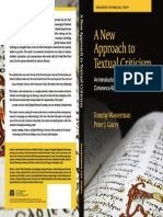 A New Approach To Textual Criticism An I