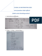 Latihan KISI2 SOAL US MTK 2021