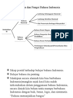 Pertemuan 1 (Kedudukan dan Fungsi Bahasa)