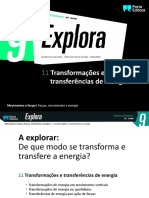 Transformações e Transferências de Energia