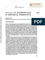 History of Anthropology in Historical Perspective: Further