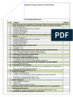 Details of Administrative & Infra.