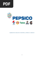 Marketing Approach and Strateg for Pepsico