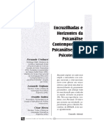 Encruzilhadas e Horizontes Da Psicanálise Contemporânea Psicanálise