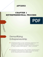 Demystifying the Entrepreneurial Process