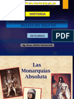 Monarquía española, francesa e inglesa siglo XVI