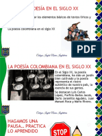 Grado Octavo Poesía Colombiana en El Siglo XX Semana Del 13 - 17 Julio