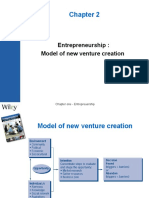Entrepreneurship: Model of New Venture Creation: Chapter One - Entrepreuership