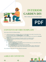 Interior Garden DIY by Slidesgo