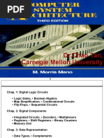 DR - Chao Tan, Carnegie Mellon University: Computer Organization Computer Architecture