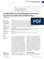Using Effective Hand Hygiene Practice To Prevent and Control Infection