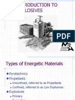 Introduction To Explosives