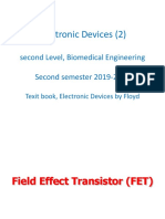 Chapter 7 FET Transistors