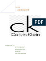 CB insights into Calvin Klein consumer behavior