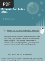 DGI and FGA Assessment Overview | PDF | Balance (Ability) | Vertigo