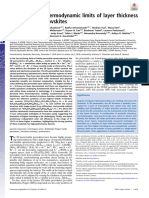 Structural and Thermodynamic Limits of Layer Thickness in 2D Halide Perovskites