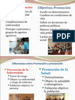 2 Diferencia Entre Prevencion y Promocion de Salud