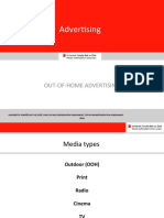 Out-of-Home Advertising Techniques and Formats