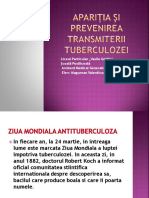 Apariţia Şi Prevenirea Tuberculozei