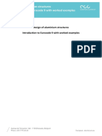 Design of Aluminium Structure Introduction to Eurocode 9 With Worked Examples