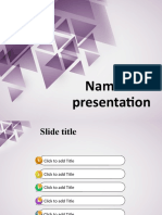 Name of Presentation