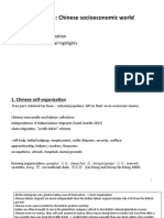 Week 3: Chinese Socioeconomic World: 1. Chinese Self-Organization 2. Everyday Life, Annual Highlights