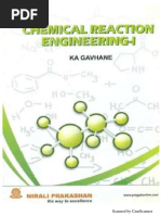 Gavhane - Chemical Reaction Engineering