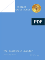 Hurricane Finance Smart Contract Audit: Prepared By: Roger Blackstone