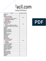 Autoevaluacion de Habilidades en Excel OF