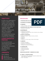 Temario Curso Twinmotion