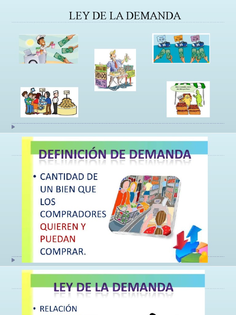 La Ley de La Demanda PDF