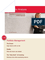 Portfolio Analysis: CHAPTER 15: Introduction To The Portfolio Approach