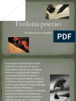 Evoluiapoeziei 110601030407 Phpapp02