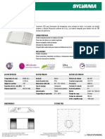 Ficha Tecnica Luminaria de Emergencia Marca Sylvania