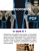 Trabalho de Osteoporose
