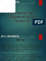 09 Equipamentos e Ferramentas de Trabalho