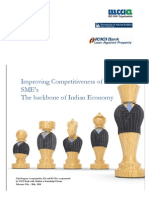 Improving Competitiveness of SME's The Backbone of Indian Economy