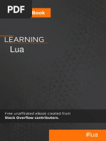 Stack Overflow - Learning Lua