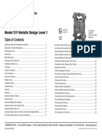Model S1F Metallic Design Level 1: Service & Operating Manual