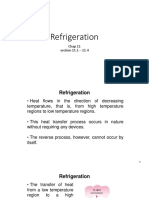 Refrigeration: Chap 11 Section 11.1 - 11.4