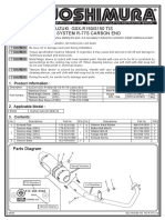 Suzuki Gsx-R150/S150 Tis Full System R-77S Carbon End: 1. Product Information