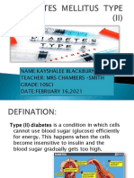 Diabetes Mellitus Type (Ii)
